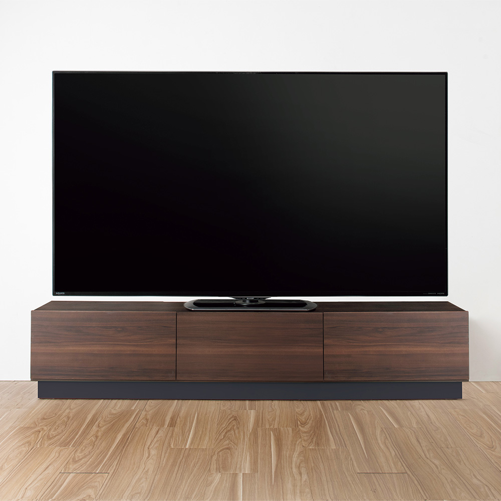 テレビ台 フラップ扉 幅180高さ37cm 【幅10cm刻みで設置場所ぴったり】 ローボード テレビ台 テレビボード 528916