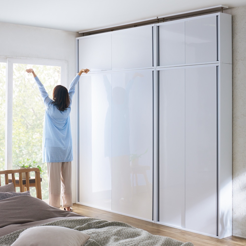 ★引き戸収納本棚・本収納  新品未使用  ホワイト  高さ180cm  匿名配送 楽天市場】【国産】【完成品】スチール引戸書庫 5段 鍵付き 下