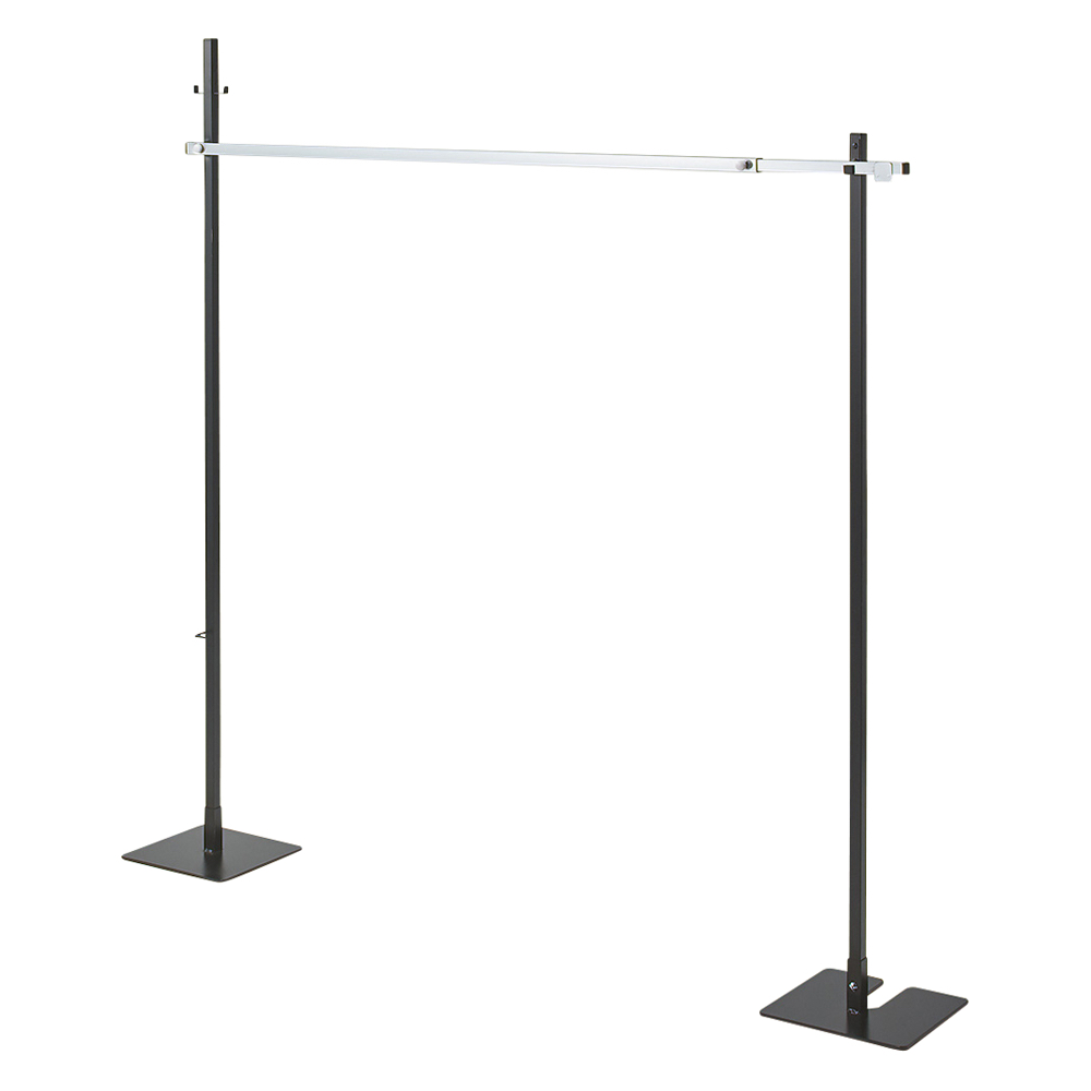 コンパクトに収納 2WAY物干しポールハンガー ロングタイプ 室内 屋外 洗濯物干し台 洗濯用品 物干し 540314