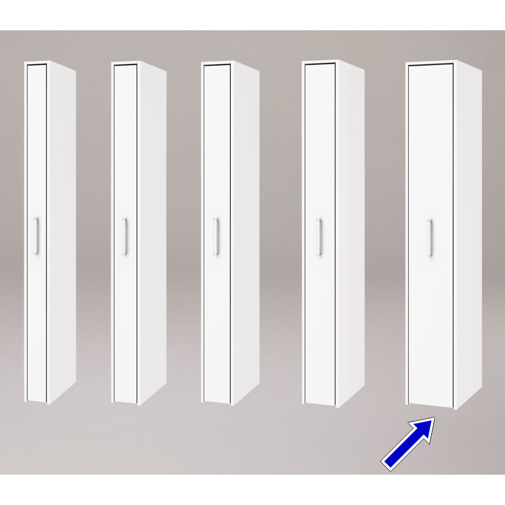 ボックス付きリバーシブル すき間収納庫 幅29奥行47cm 洗面所収納 隙間収納 トイレ 洗面所 ランドリー収納 541617