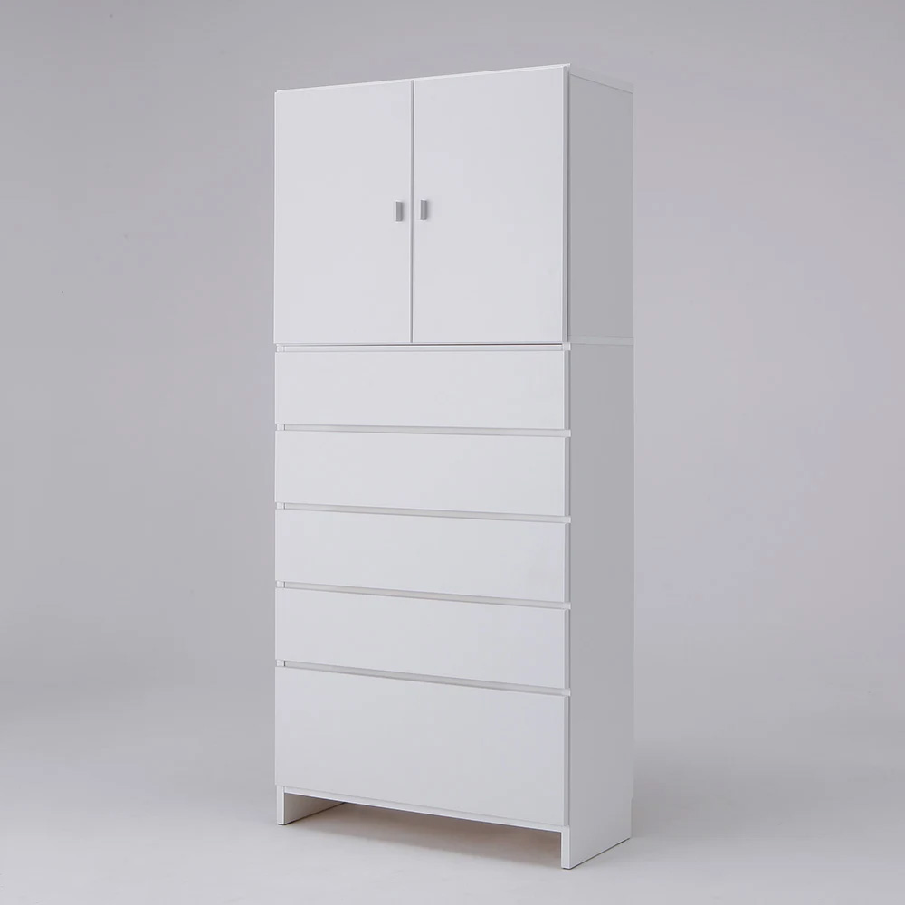 幅と奥行が選べるサニタリーチェスト 幅80cm奥行35cm 洗面所収納 隙間収納 トイレ 洗面所 ランドリー収納 541706