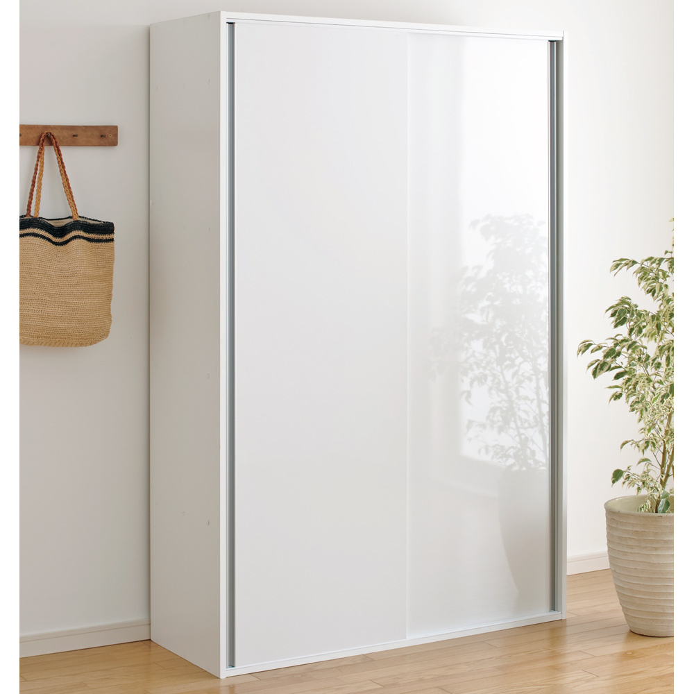 スライド棚付き家電収納庫　ハイタイプ　食器棚 全部隠せる スライド棚付きキッチン家電収納庫 ハイタイプ 通販