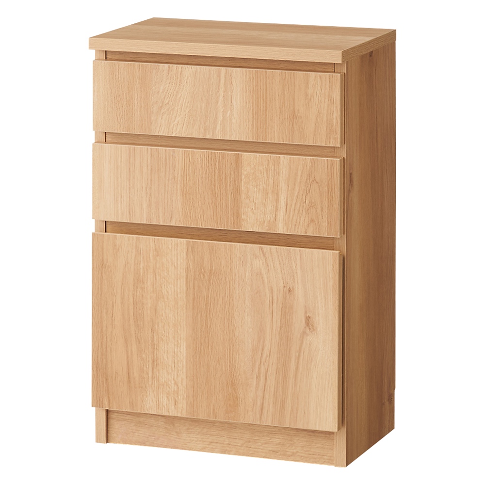 カフェスタイルのカウンター下収納 引き出しタイプ 幅45高さ70.5cm キッチンカウンター下収納 キッチン収納 542635