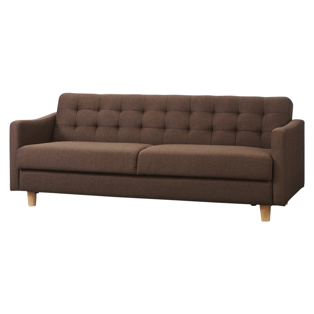 奥行きにこだわったソファベッド 幅176cm奥行70cm ファブリックソファ ソファ 543101