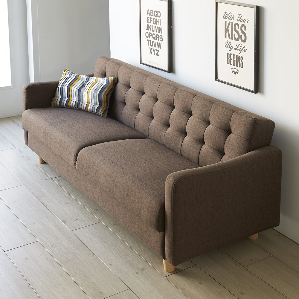 奥行きにこだわったソファベッド ダークグレー dinos - 奥行きにこだわったソファベッド ダークグレーの通販 by はー