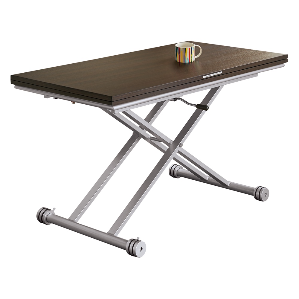 伸長式ガス圧昇降テーブル 幅100（天板90）cm 昇降式 リフティングテーブル テーブル 543201