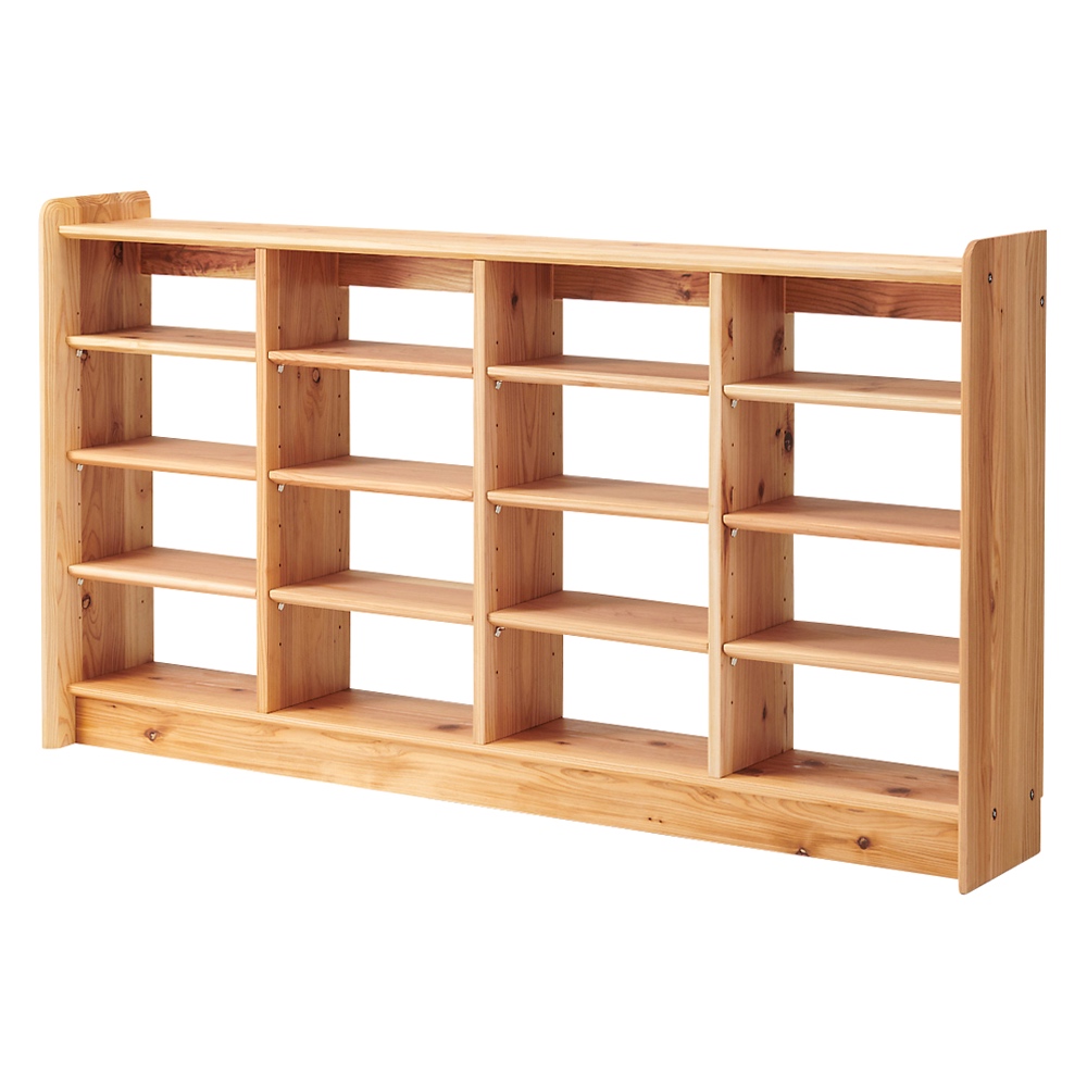 日田杉 カウンター下収納 幅158cm 子供部屋用タンス 子供部屋 キッズ収納 家具 544016