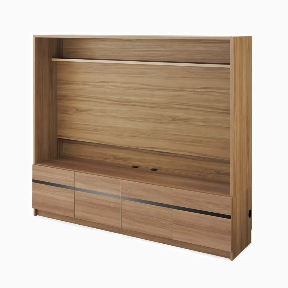 壁面収納テレビ台 幅140 ハイタイプ 【高窓下壁面テレビ台シリーズ】 壁面収納テレビ台 テレビ台 テレビボード 544204