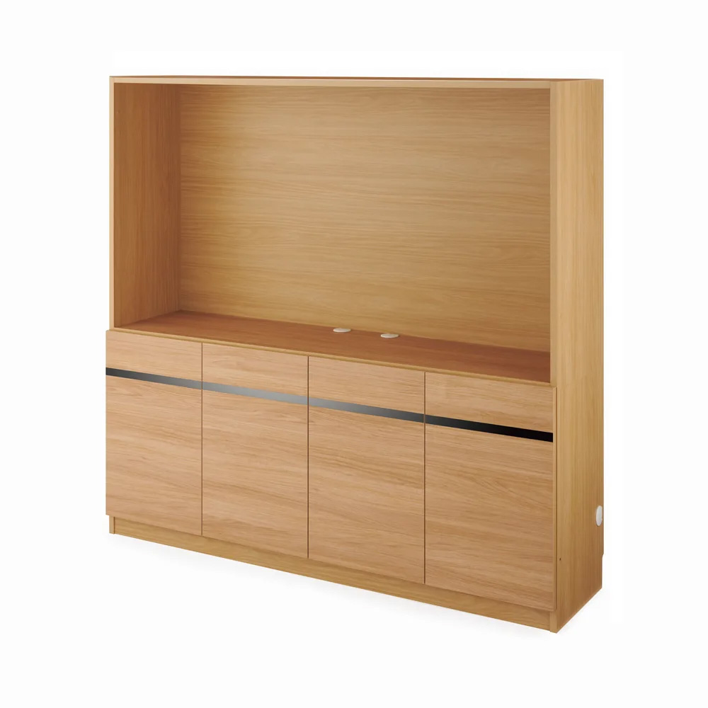 壁面収納テレビ台 幅160 ハイタイプ 【高窓下壁面テレビ台シリーズ】 壁面収納テレビ台 テレビ台 テレビボード 544205