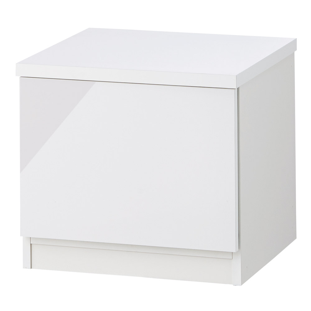 光沢リビングシリーズ ワゴン 幅45cm 台 ラック リビング収納 544411