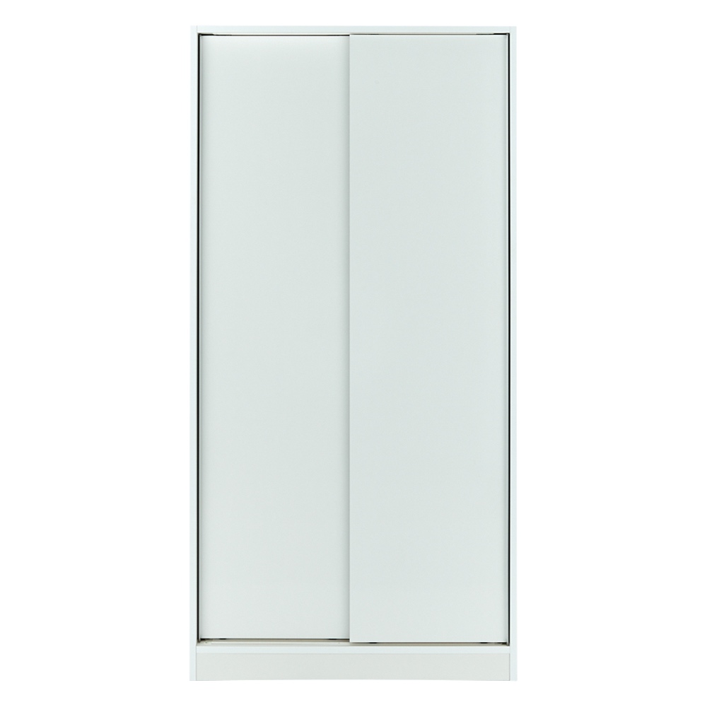 狭い場所でも収納たっぷり引き戸壁面収納シリーズ 収納庫 扉タイプ 幅90cm リビング壁面収納 壁面収納 システム収納 544602