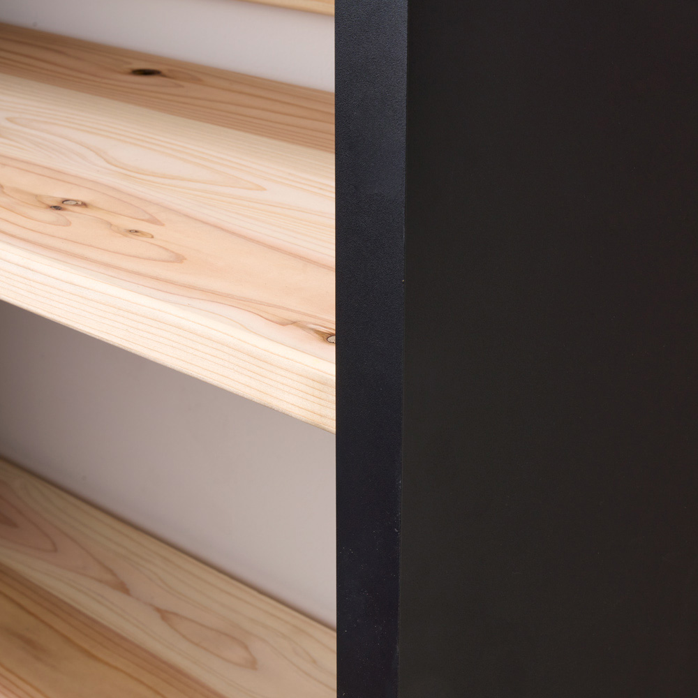 dショッピング |杉天然木棚のスタイリッシュ頑丈ラック 幅60cm奥行33cm