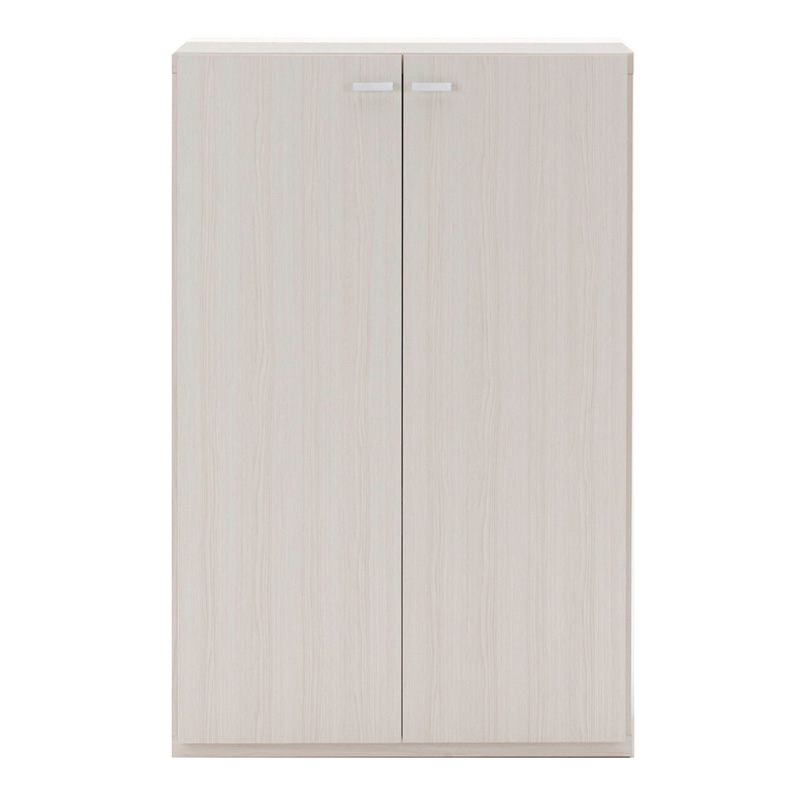 ≪板扉 幅74.5cm×2台≫重厚感のあるがっちり本棚 板扉上下セット高さ228cm＋天井突っ張り金具 突っ張り収納 ラック 本棚 シェルフ 545025