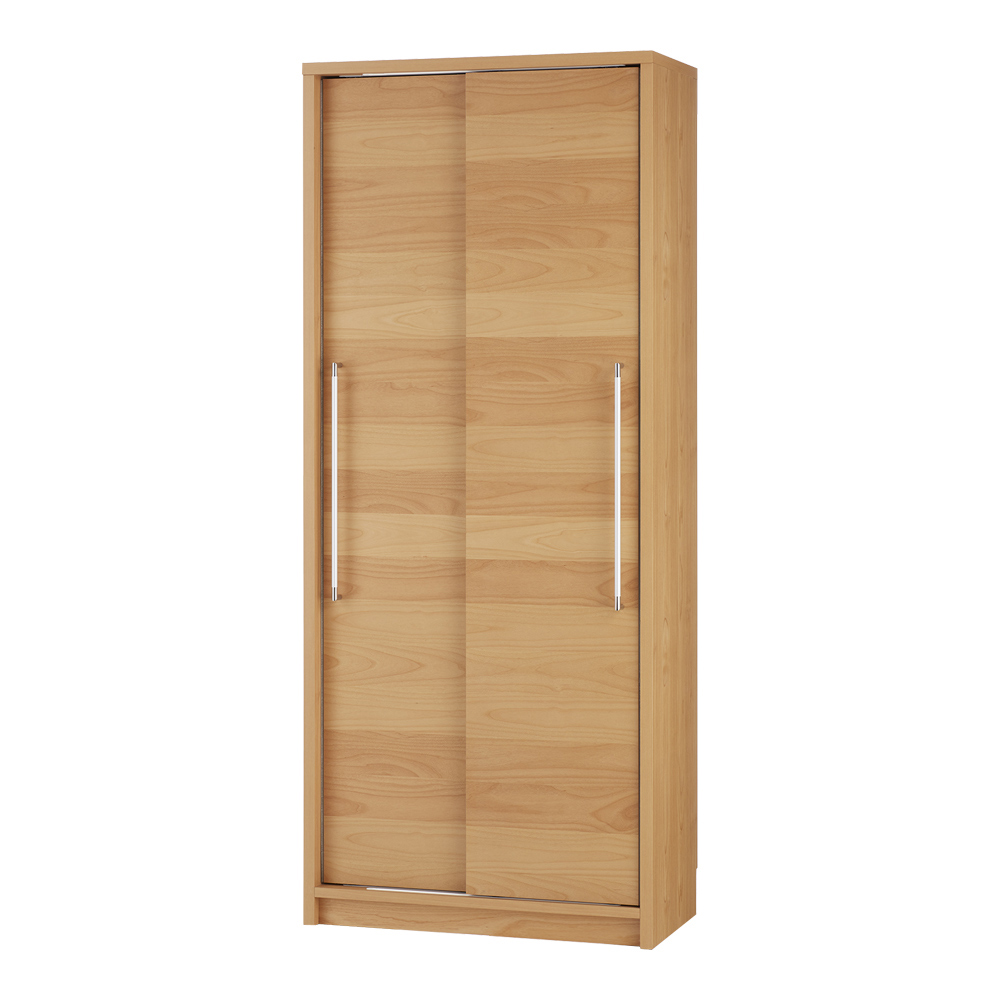 組立不要 アルダー引き戸頑丈本棚 幅75.5cm ハイタイプ ウッドラック 木製シェルフ 本棚 ラック シェルフ 545034