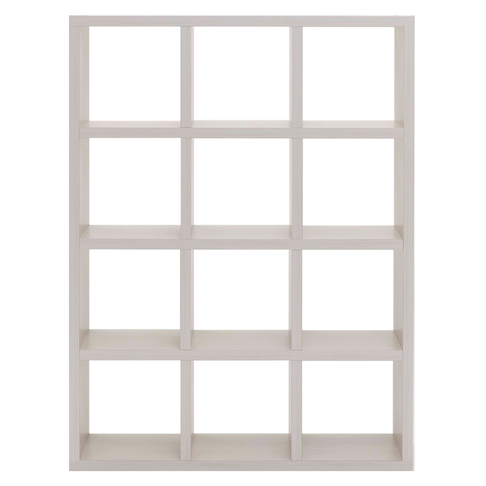 縦横自在スクエアシェルフ 4×3 幅115cm 高さ152cm コレクションケース ディスプレイラック 飾り棚 本棚 ラック シェルフ 545243