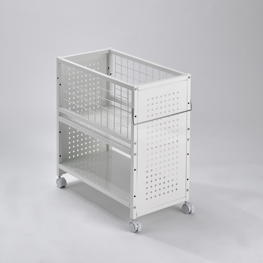 片付けラクラク!頑丈押し入れ収納ワゴン 幅35cm奥行65cm高さ65cm おもちゃ収納 絵本収納 子供部屋 キッズ収納 家具 545822