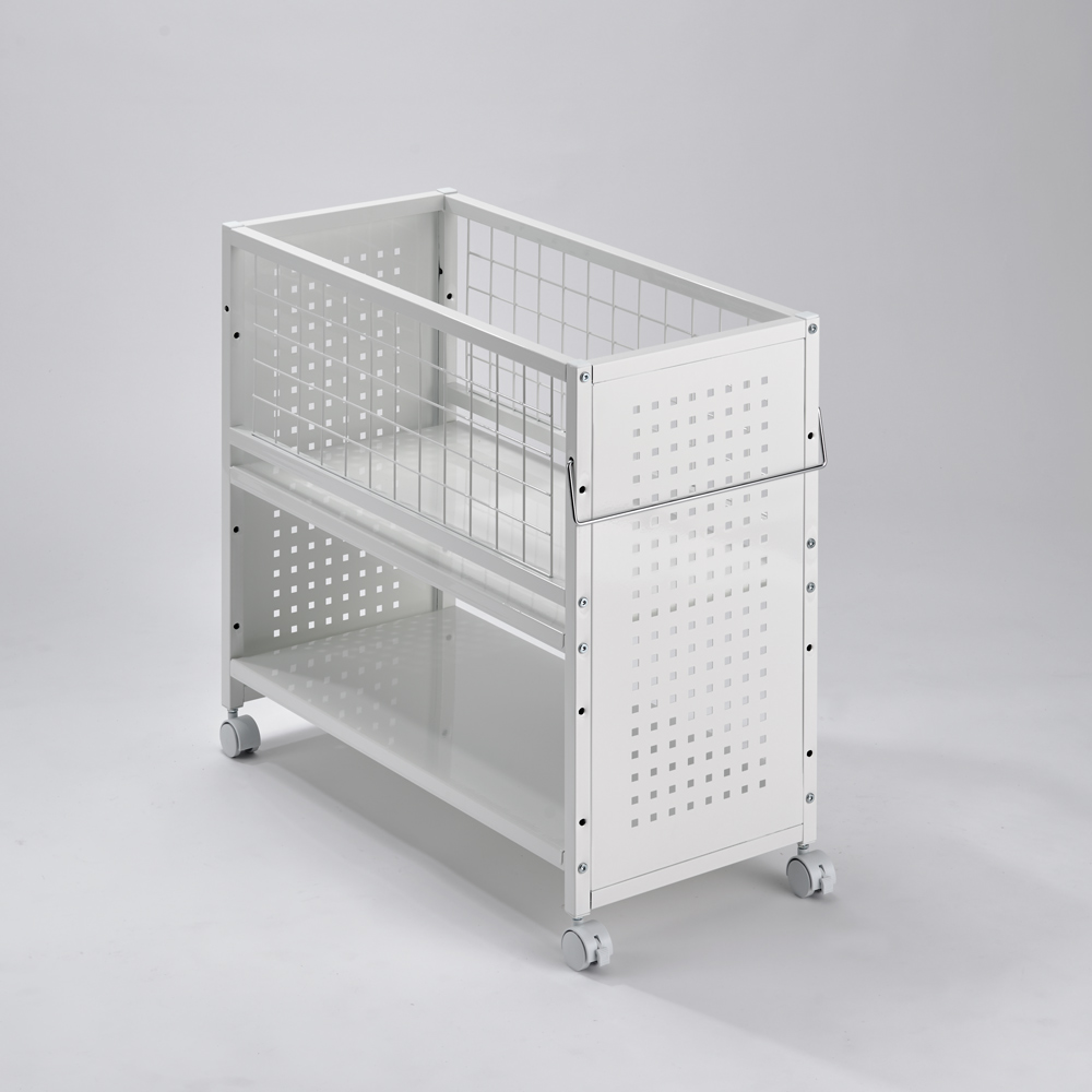 片付けラクラク!頑丈押し入れ収納ワゴン 幅35cm奥行75cm高さ65cm おもちゃ収納 絵本収納 子供部屋 キッズ収納 家具 545823