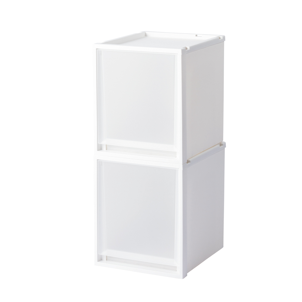 Fits フィッツケースFC40収納ケース奥行40cm 2個組(幅35cm高さ40cmタイプ) 収納ボックス 小物収納 フリーボックス 545846