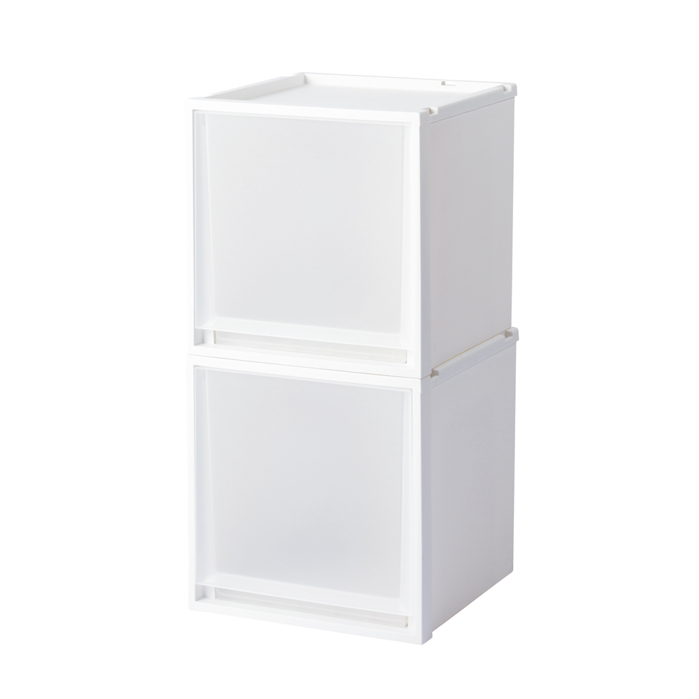 Fits フィッツケースFC40収納ケース奥行40cm 2個組(幅40cm高さ40cmタイプ) 収納ボックス 小物収納 フリーボックス 545849