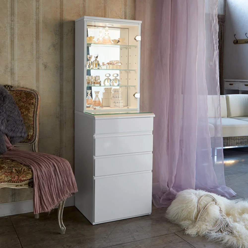 アクセサリーキャビネット ジュエリーチェスト ドレッサー 収納家具