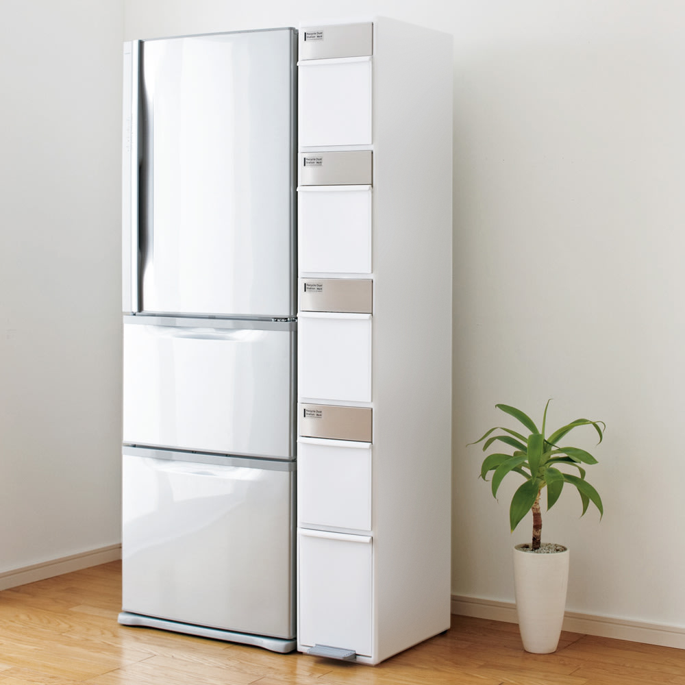 分別スウィングステーション（ダストボックス） 5段・タワータイプ キッチン 分別 ダストボックス 542013