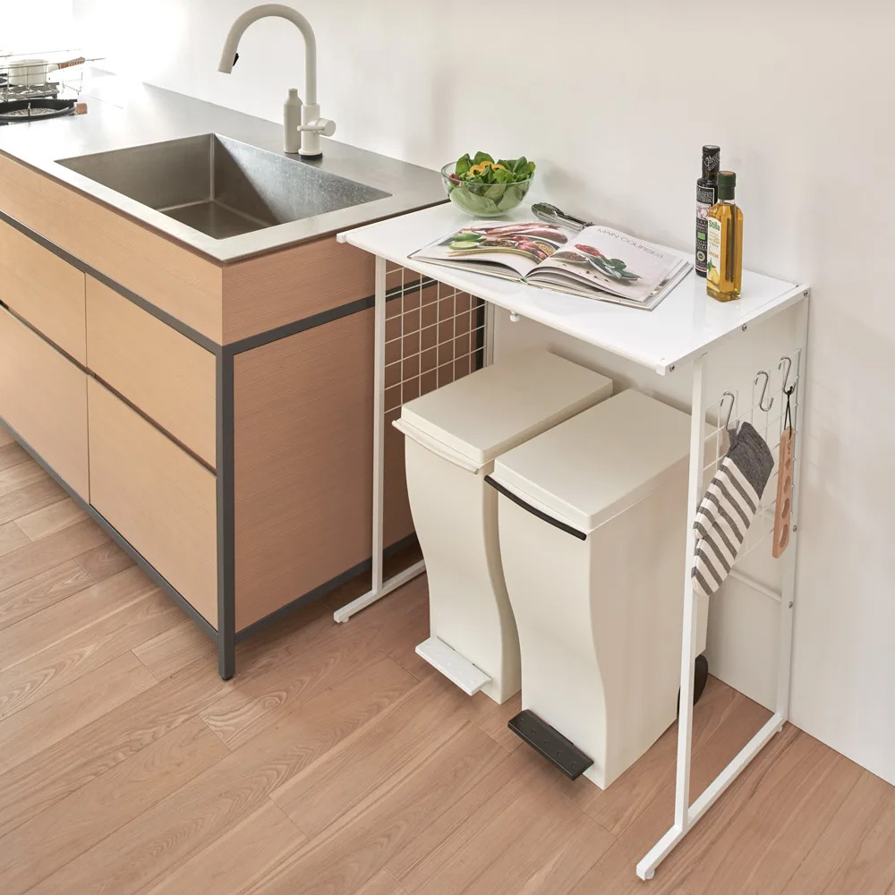 レマン LFシリーズ ハンドル取手 バックガード付ガス台 引出