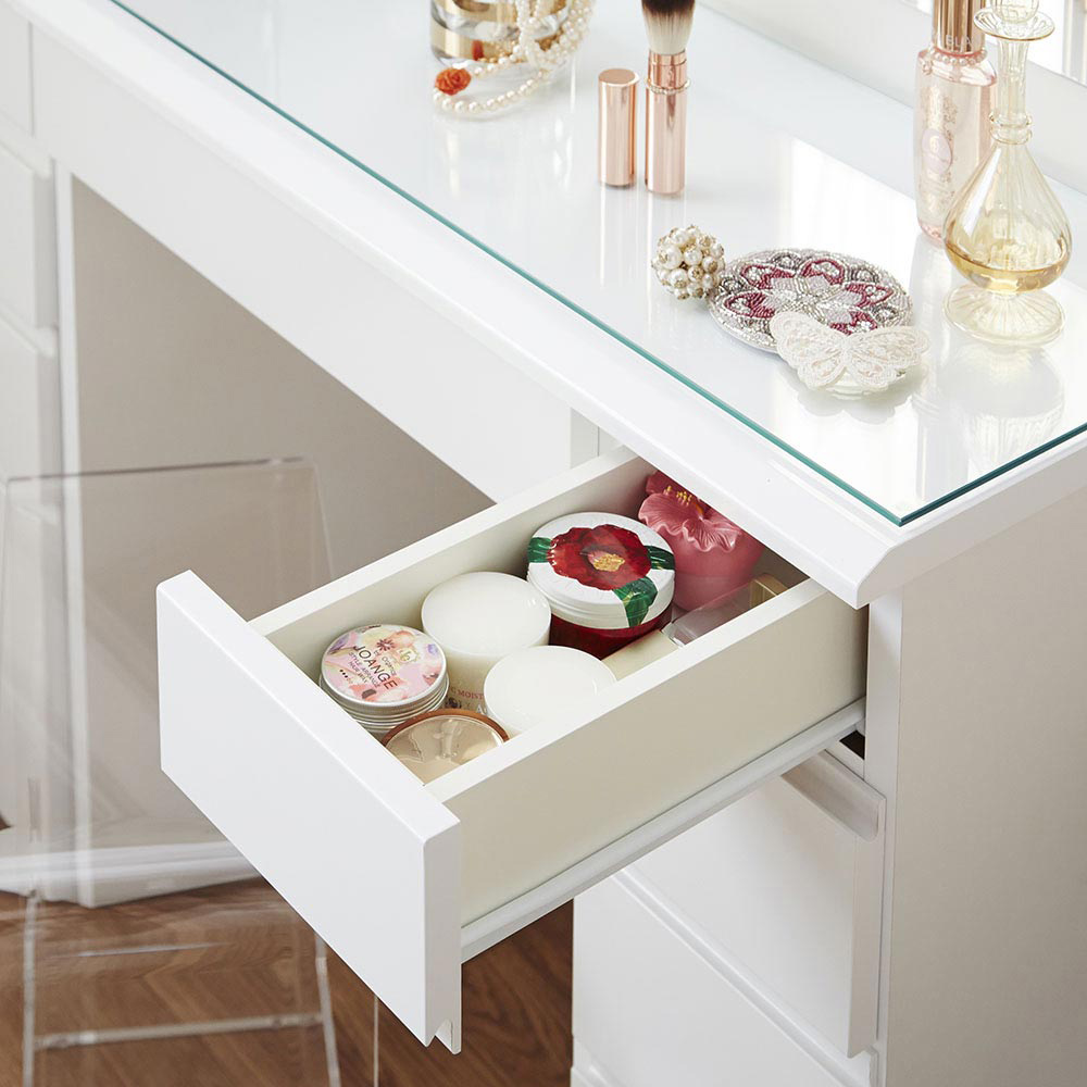 ドレッサー① LEDライト付き 楽屋ドレッサーシリーズ ドレッサー 幅78.5cm