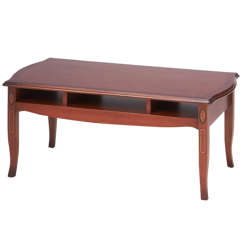 ベネチア調象がんシリーズ センターテーブル・幅95cm（引き出し無） ローテーブル センターテーブル 座卓 テーブル 585321