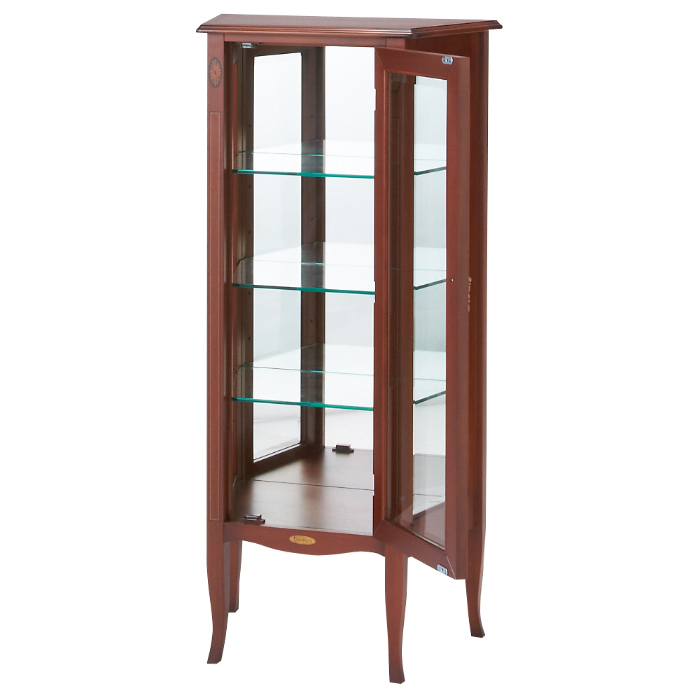 ベネチア調象がんシリーズ キュリオケース コレクションケース ディスプレイラック 飾り棚 本棚 ラック シェルフ 585324