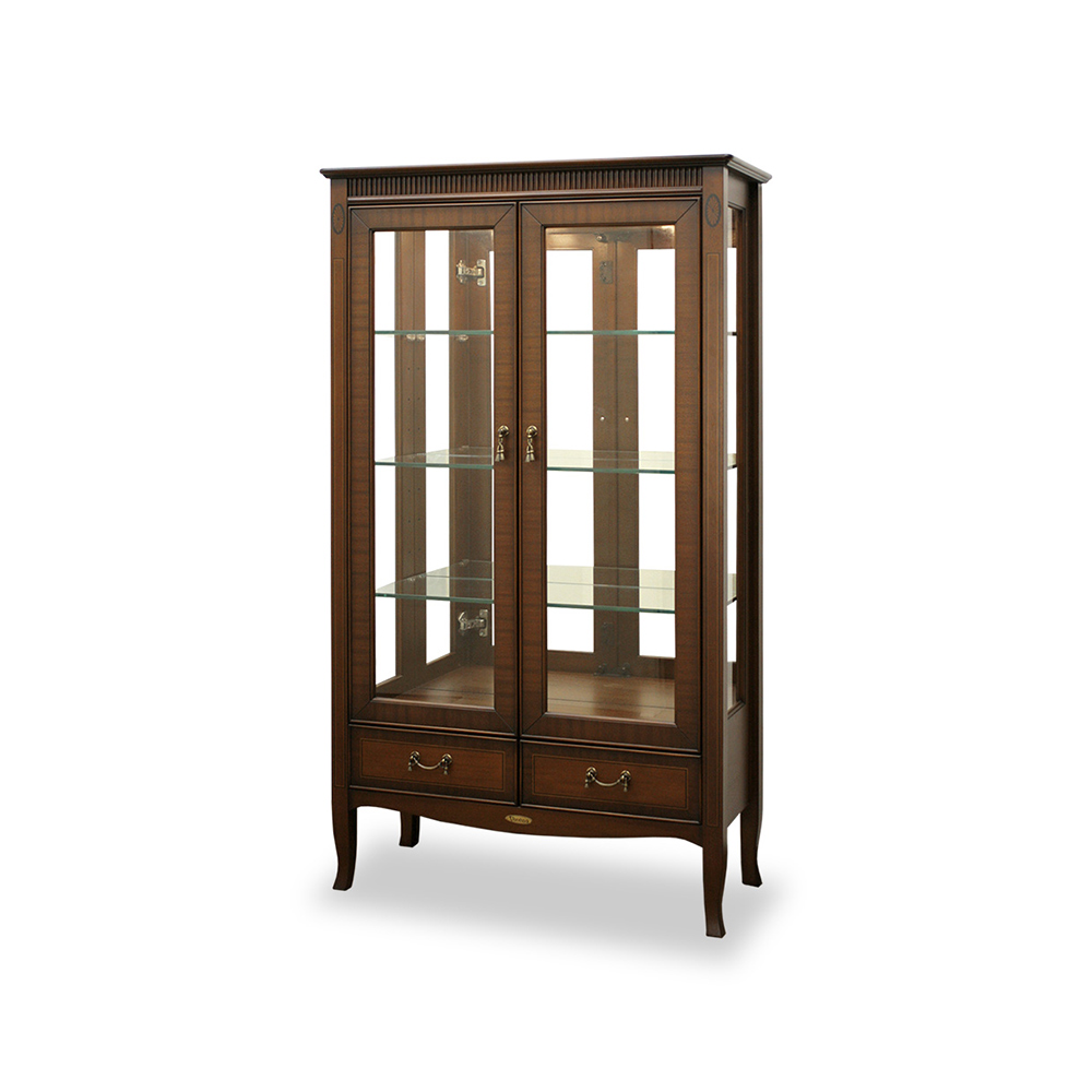 ベネチア調象がんシリーズ キュリオケース 幅80cm コレクションケース ディスプレイラック 飾り棚 本棚 ラック シェルフ 585332