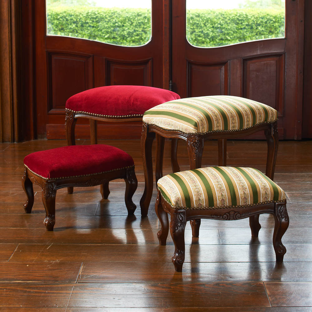 イタリア製クラシックシリーズ スツール 幅47cm奥行36cm高さ47cm スツール 丸椅子 椅子 チェア 585355