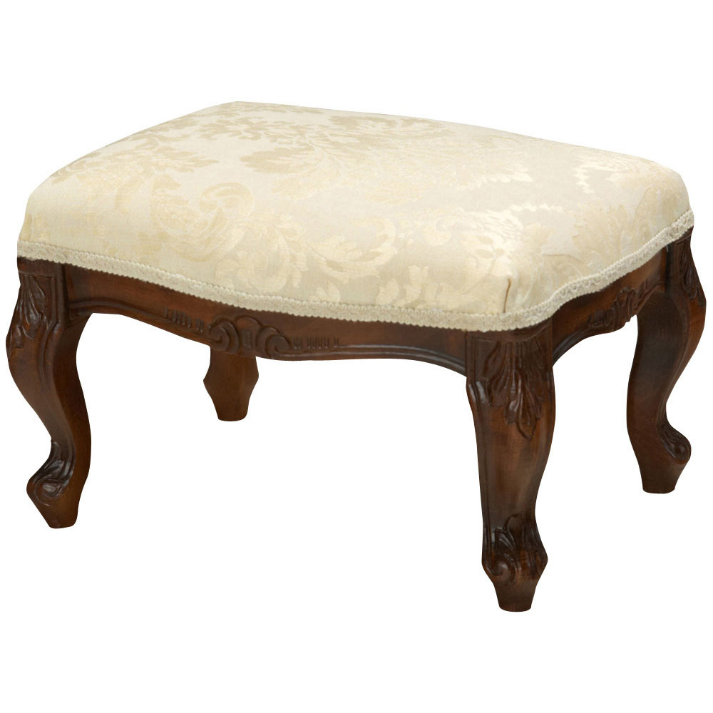 イタリア製クラシックシリーズ フットスツール 幅40.5cm スツール 丸椅子 椅子 チェア 585356