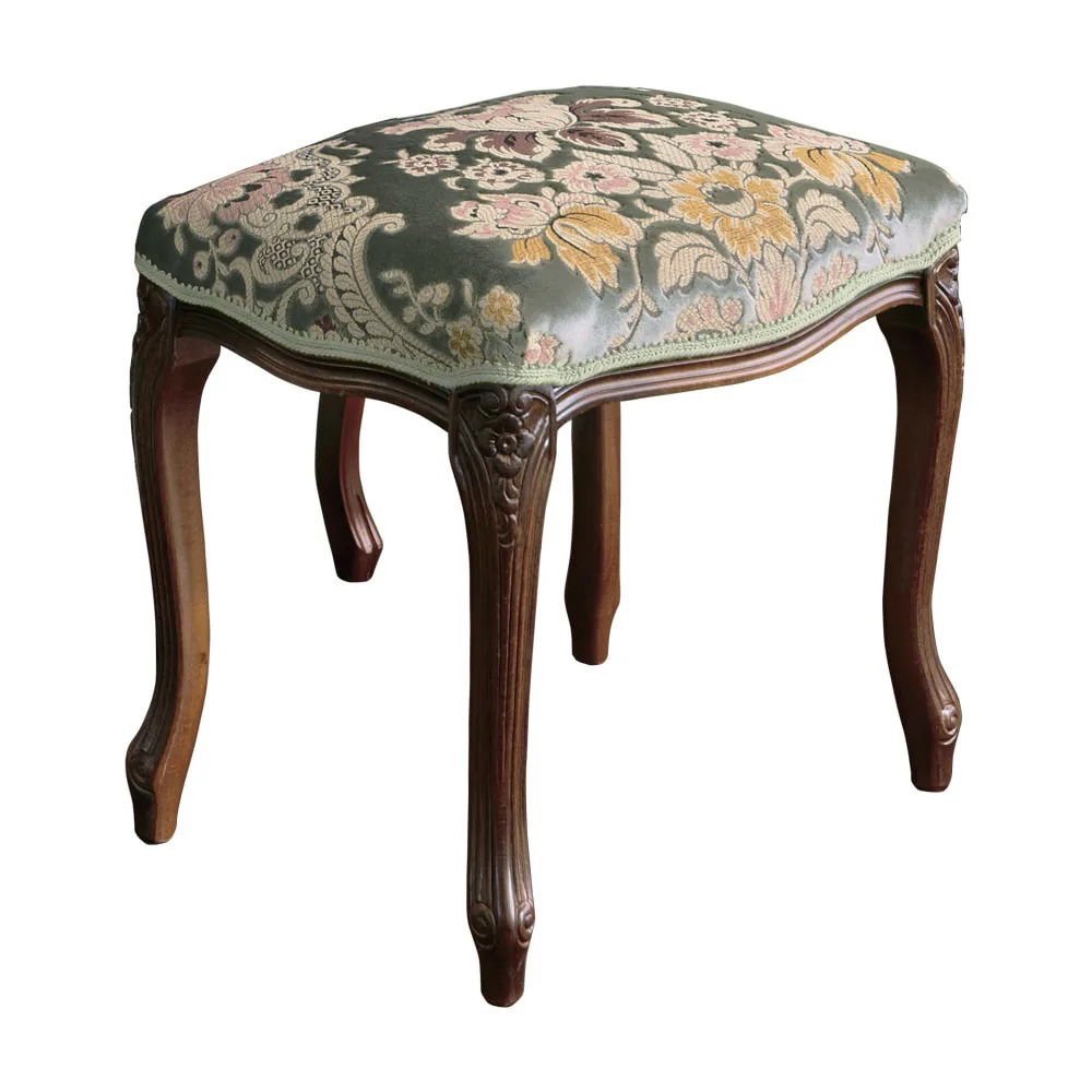 イタリア製 金華山織り張り クラシックスツールII スツール 丸椅子 椅子 チェア 58537B