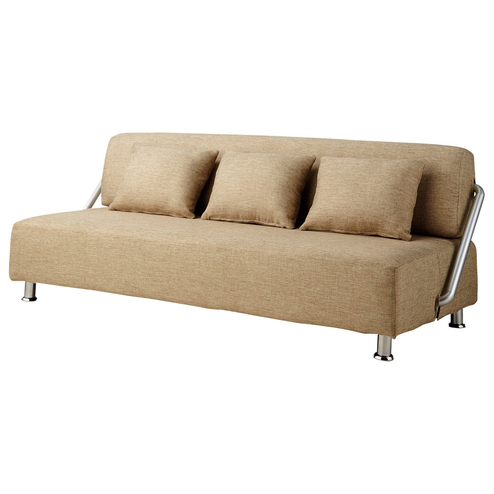 簡単にベットに変身!壁につけたまま使えるソファベッド 幅192cm ファブリックソファ ソファ 585406