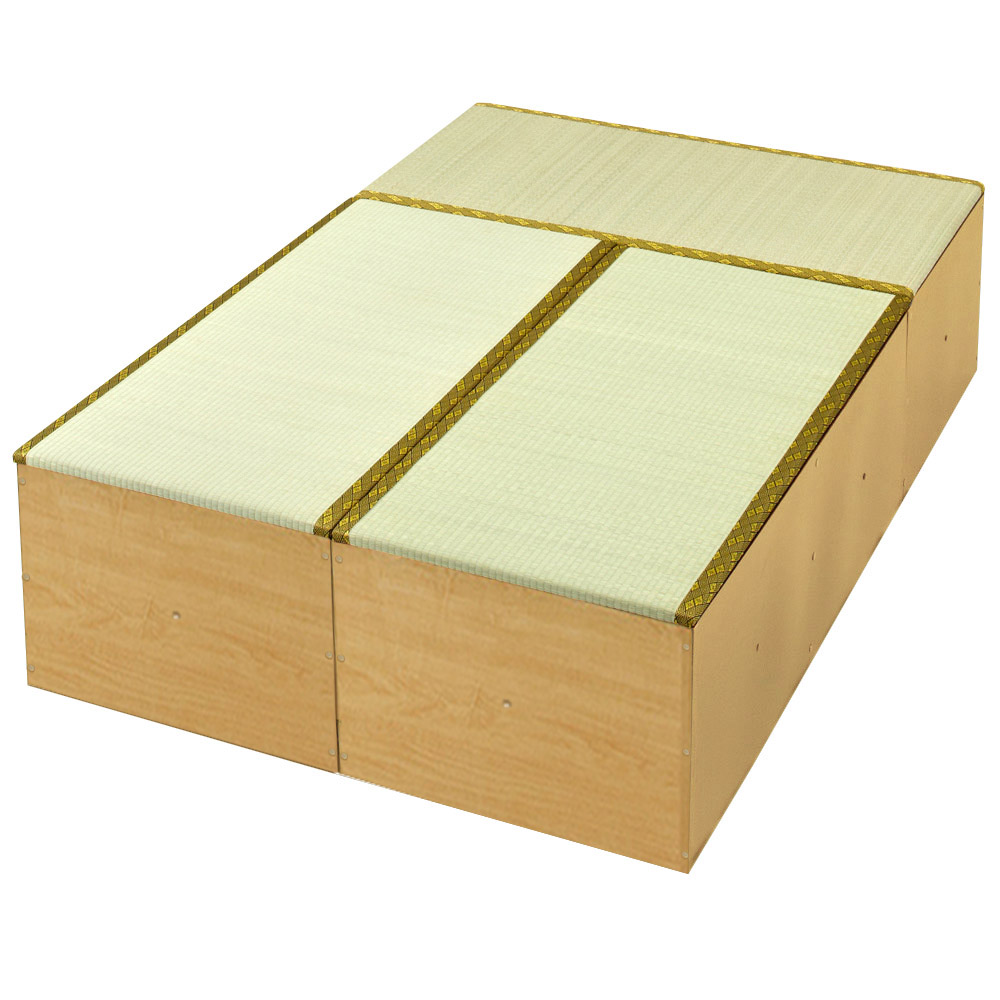 ユニット畳シリーズ お得なセット 3畳セット 幅120奥行180cm 高さ45cm ユニットシェルフ リビング収納 585615