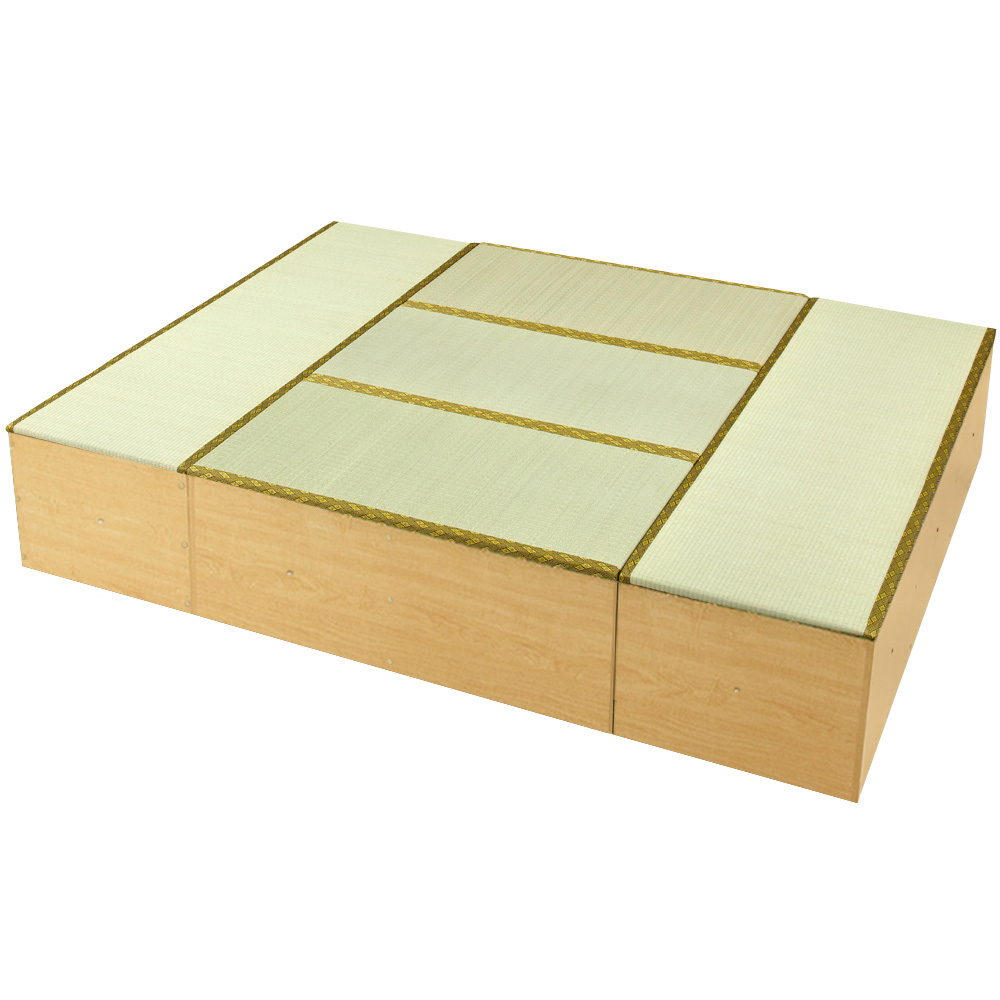 ユニット畳シリーズ お得なセット 6畳セット 幅180奥行240cm 高さ45cm ユニットシェルフ リビング収納 585617