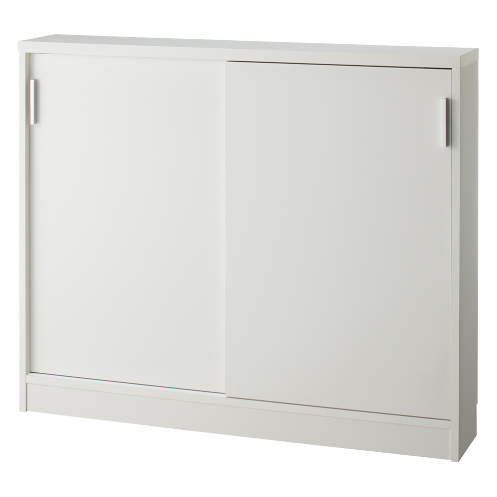 引き戸カウンター下収納庫 奥行23高さ100cmタイプ 収納庫・幅120cm キャビネット リビングボード リビング収納 585832