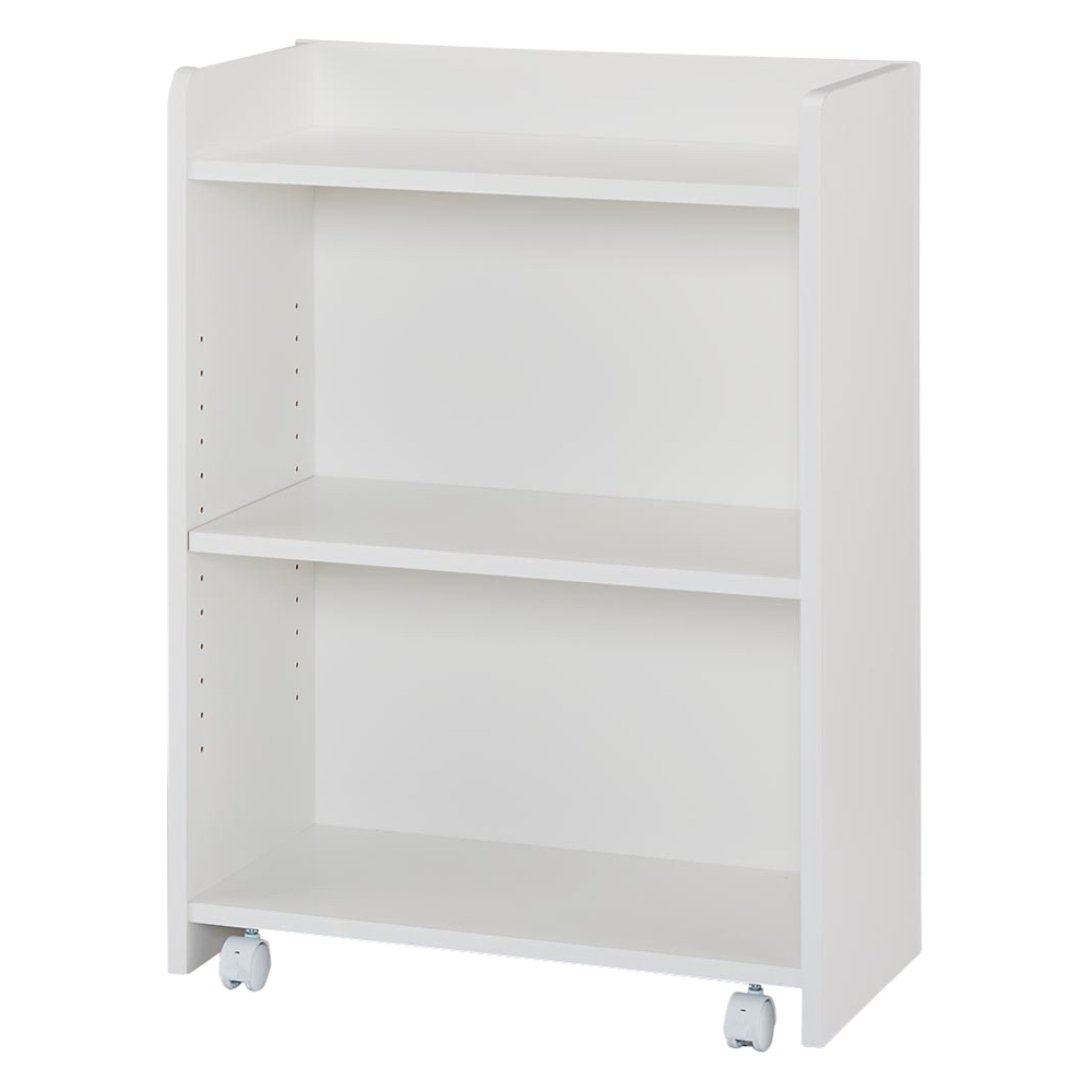 隠せるカウンター下収納 棚タイプ 幅59高さ66cm サイド 脇机 机 586151