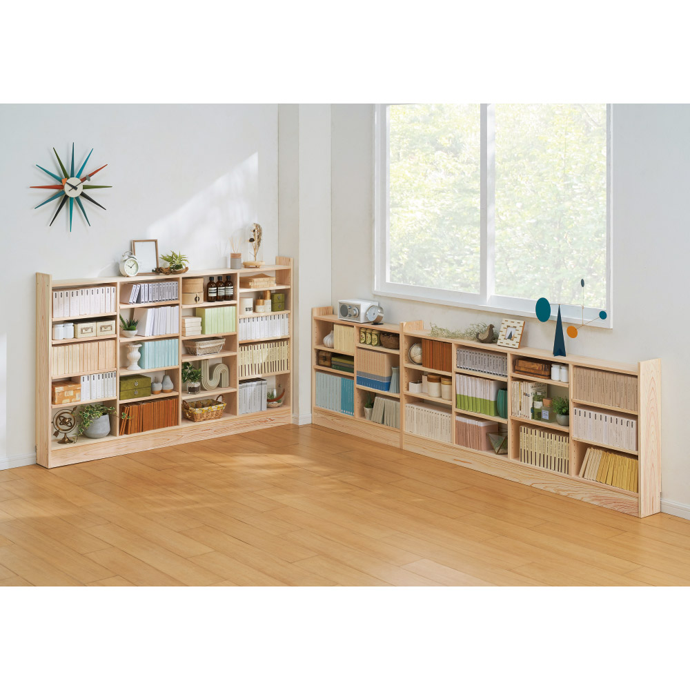 ピン 無垢の木 檜 飛騨の匠 ランドセルラック ディノス 東濃檜 奥行