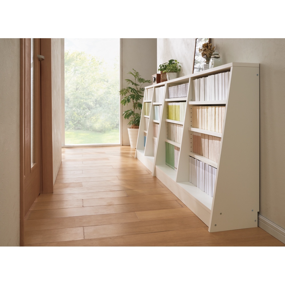 “組立不要になった” 圧迫感の少ない脚元安定カウンター下収納 幅150cm高さ85cm キッチンカウンター下収納 キッチン収納 586230