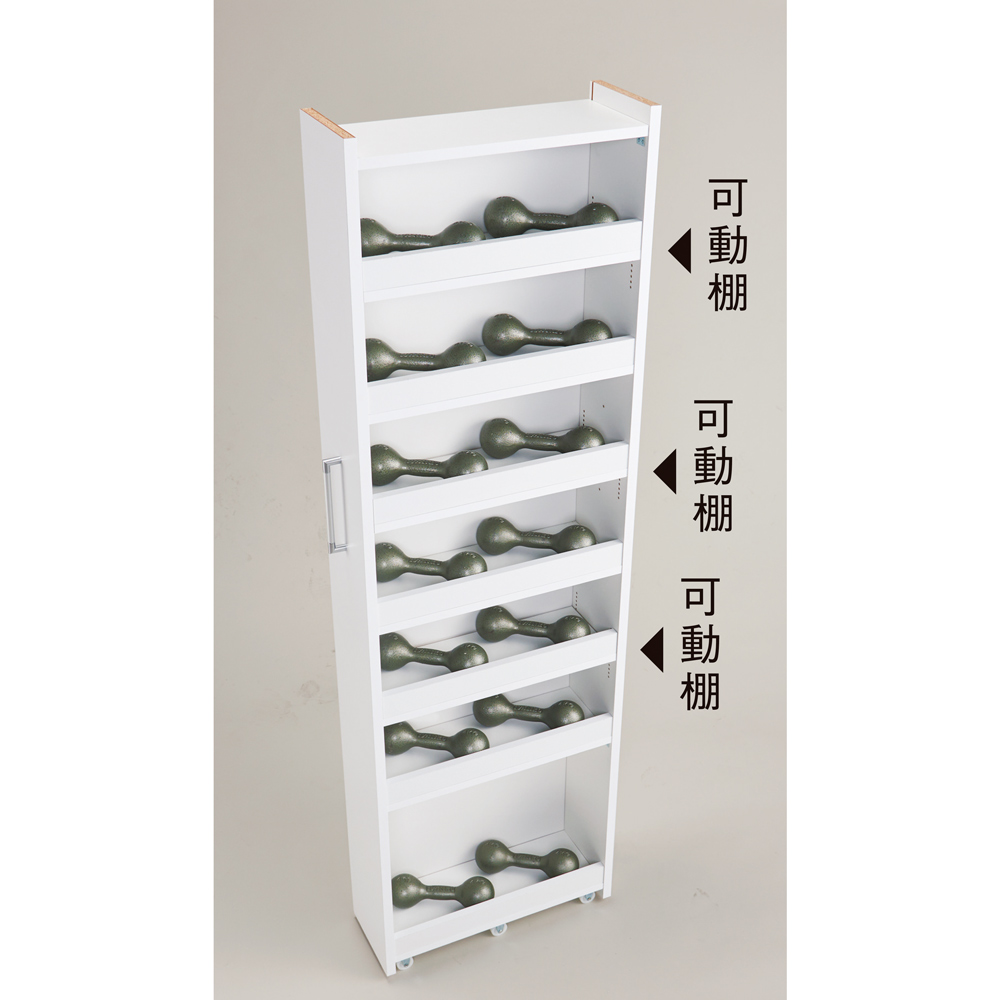 頑丈すき間ワゴン 35cm幅 完成品 日本製 隙間 ストッカー 収納 ストック ≪幅35cm≫ 42サイズから選べる すっきり隠せる頑丈隙間ワゴン 奥行55