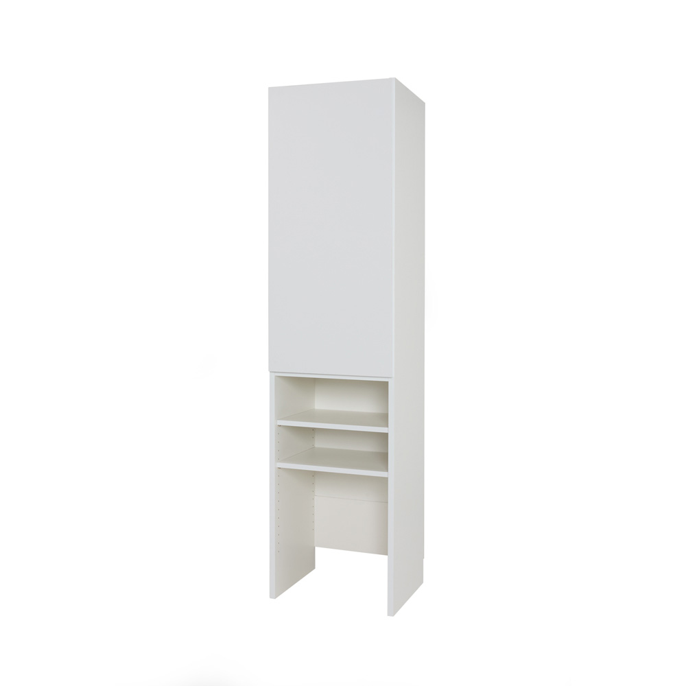 組立不要! 完成品ですぐに使える下段オープン収納庫 幅45cmタイプ 洗面所収納 隙間収納 トイレ 洗面所 ランドリー収納 586810