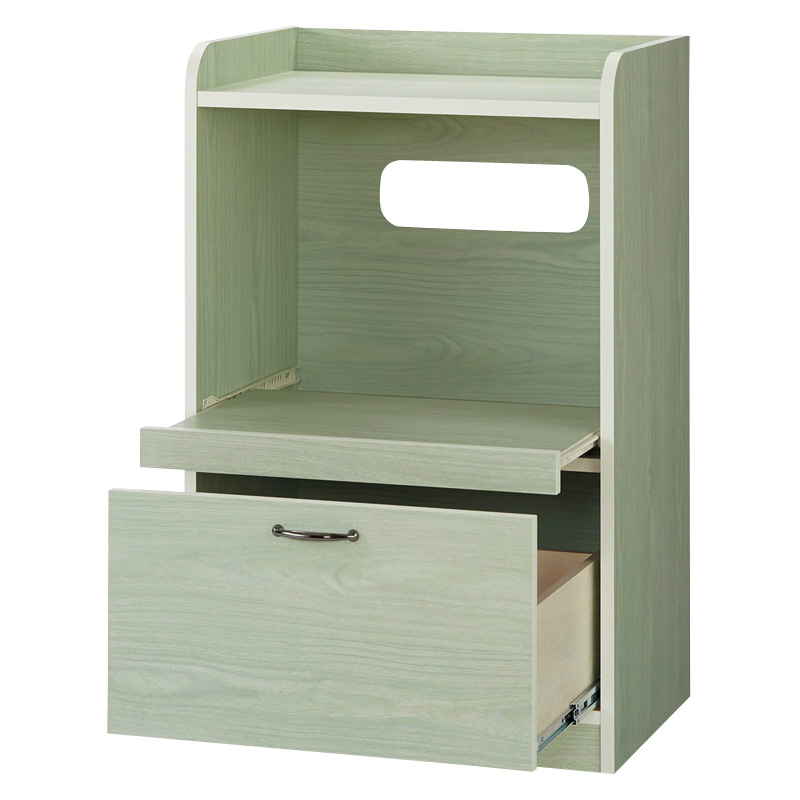 キッチン収納ミニ食器棚シリーズ レンジ台小（高さ90.5cm） レンジ台 キッチンラック キッチン収納 587001