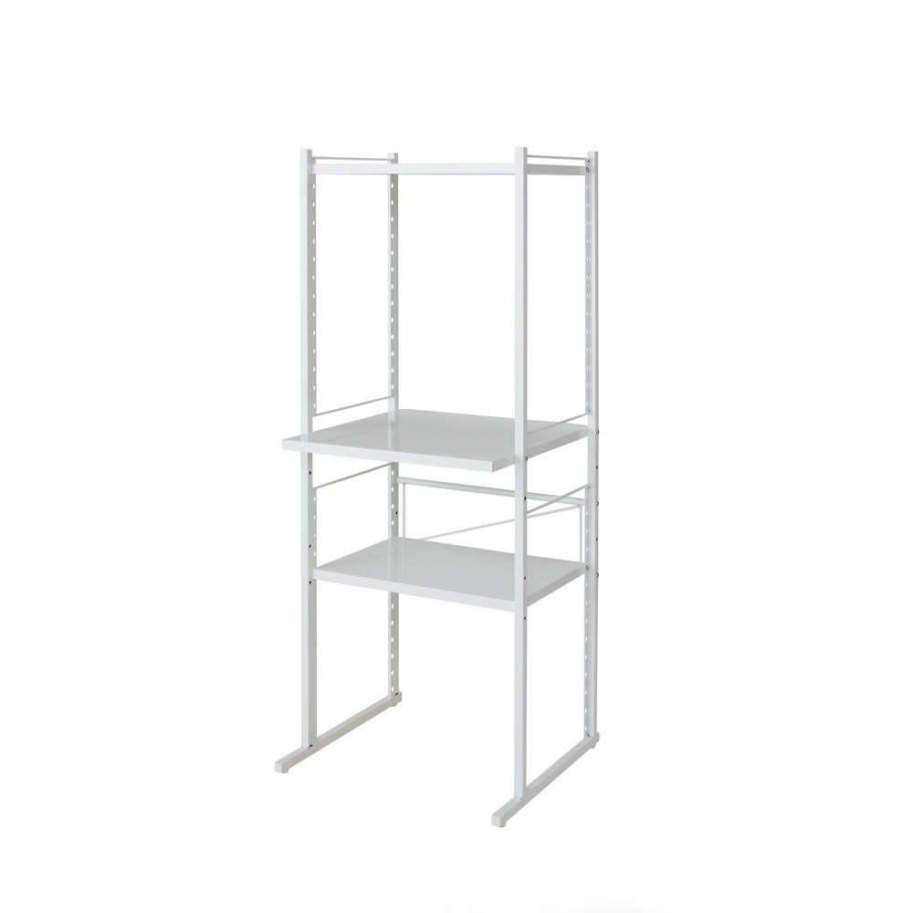 サブ冷凍・冷蔵庫もかがまず使えるキッチンラック 棚板（小）2枚タイプ 台 ラック リビング収納 587006