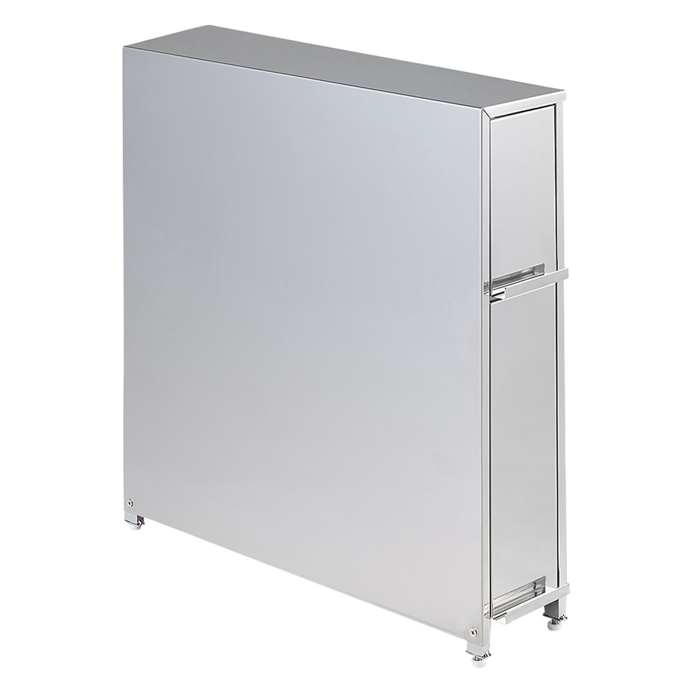 ステンレス製 大量スパイスステーション 2段 調味料入れ スパイスラック 保存容器 キャニスター オイル 587207