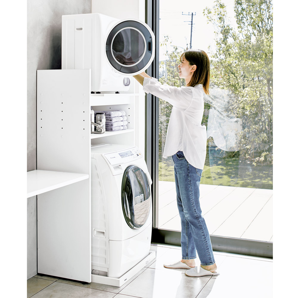 ★新品★ 乾燥機ラック 洗濯機 乾燥機 ランドリー 洗濯収納 洗濯用品 一体型 洗濯機ラック KCC-3028の通販｜東京インテリア公式通販