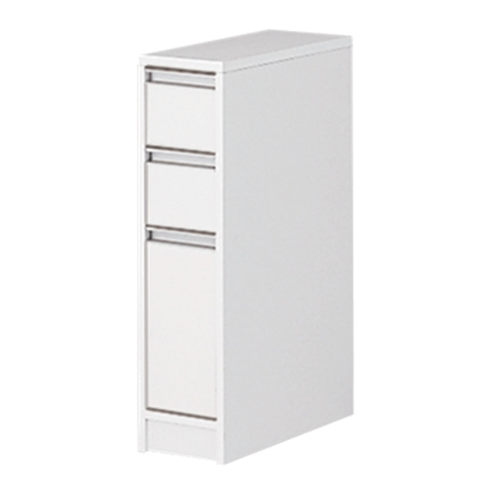 天板が使える すき間収納庫 ロータイプ・幅20cm 洗面所収納 隙間収納 トイレ 洗面所 ランドリー収納 587533