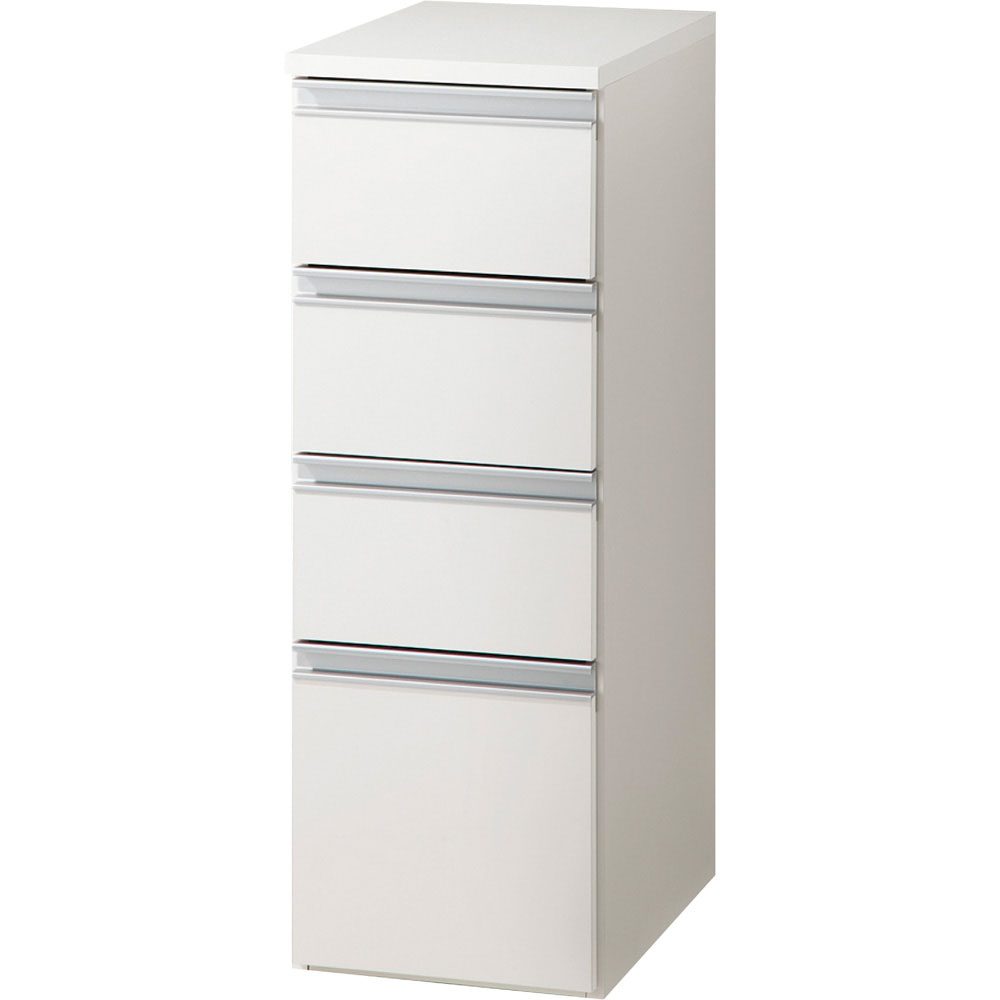 組立不要 収納物に優しい サニタリーすき間チェスト 幅30cm 洗面所収納 隙間収納 トイレ 洗面所 ランドリー収納 587604