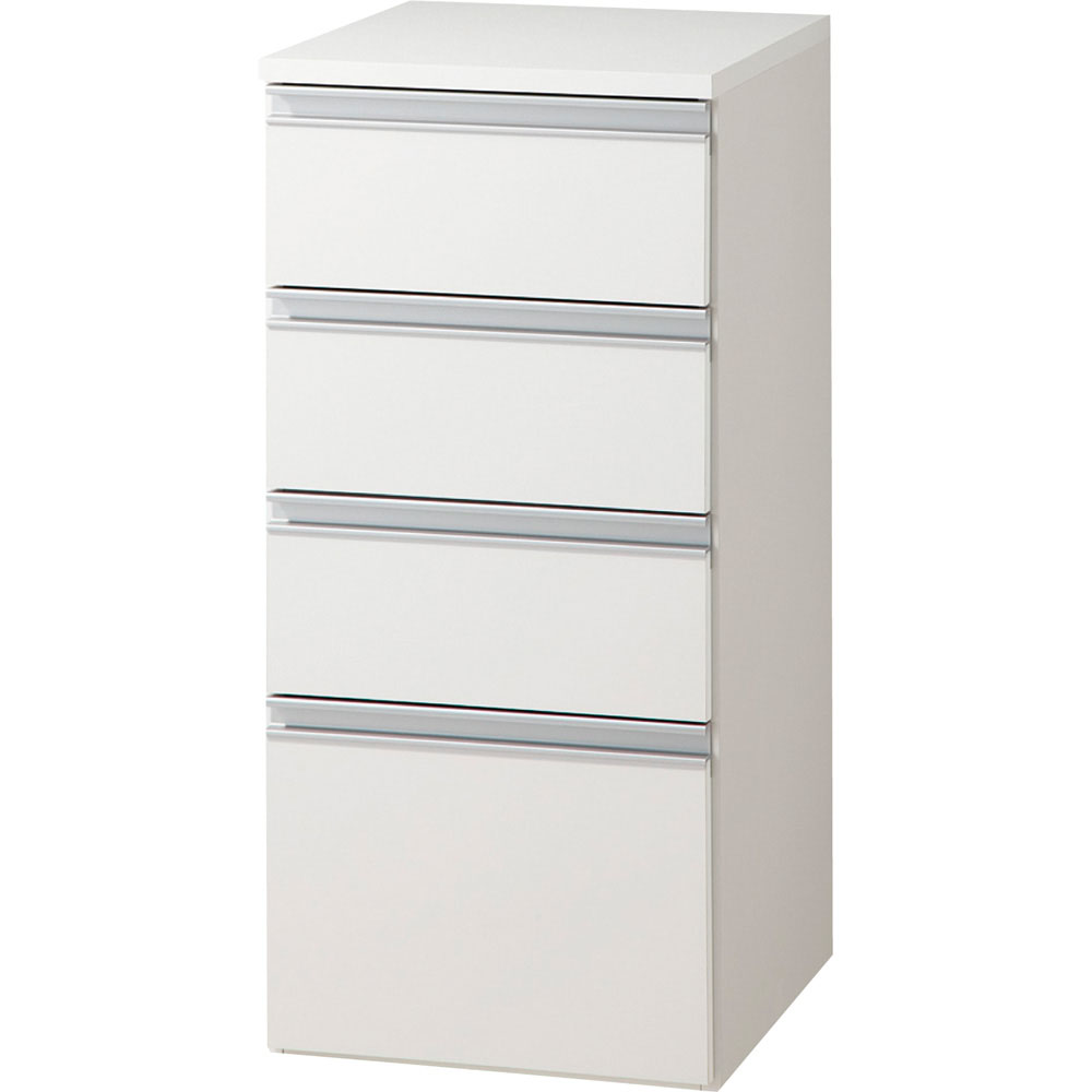 組立不要 収納物に優しい サニタリーすき間チェスト 幅40cm 洗面所収納 隙間収納 トイレ 洗面所 ランドリー収納 587606