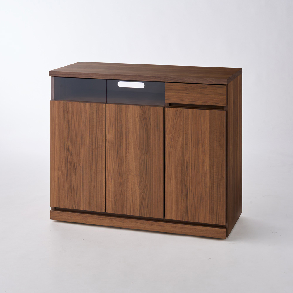 ［幅89cm］ハイタイプテレビ台 高さ75cm 日本製 完成品 キャスター付き 壁面収納テレビ台 テレビ台 テレビボード 587801